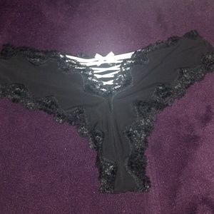 Never wprn Victoria Secrets sexy thong Large